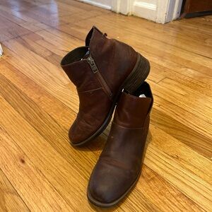 Timberland Women's Brown Leather Ankle Boots